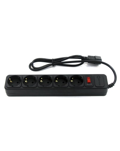 SP5B-110U. Сетевой фильтр 5 розеток, 1м, черный. 5bites в Стерлитамаке