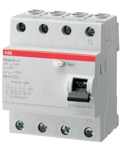 FH204 AC-40/0,03 (2CSF204004R1400). Выключатель дифференциального тока (УЗО). ABB в Стерлитамаке