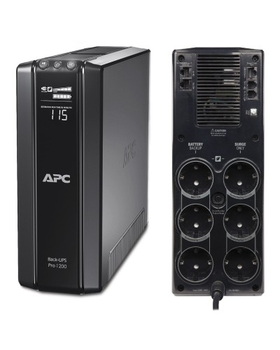 BR1200G-RS APC Back-UPS Pro 1200 ВА. Источник бесперебойного питания. APC в Стерлитамаке