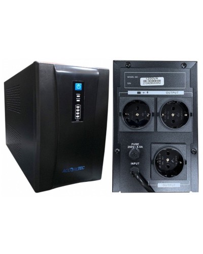 UPS-220/1200VA. Источник бесперебойного питания. AccordTec в Стерлитамаке