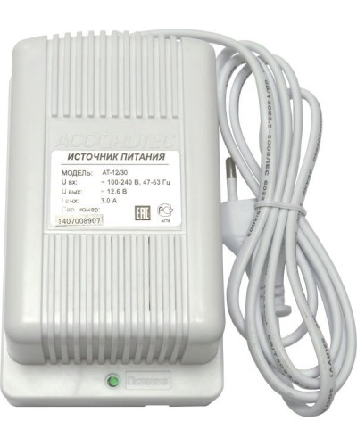 AT-12/30 (белый). Источник стабилизированного питания. AccordTec в Стерлитамаке