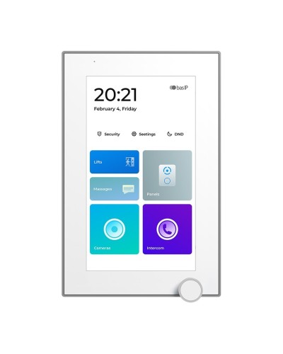 AZ-07LL WHITE. Монитор IP-видеодомофона цветной. BAS-IP в Стерлитамаке