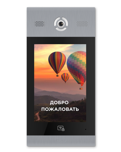 AA-14FB SILVER. Вызывная панель подъездного IP-домофона. BAS-IP в Стерлитамаке