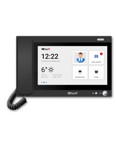 AM-02 BLACK. Монитор консьержа. BAS-IP в Стерлитамаке