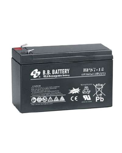 B.B. Battery BPS 7-12. Аккумулятор герметичный свинцово-кислотный. B.B. Battery в Стерлитамаке