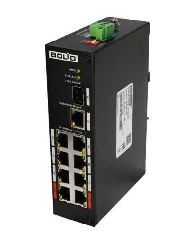 BOLID SW-108 версия 3. Коммутатор 8-портовый неуправляемый. BOLID в Стерлитамаке