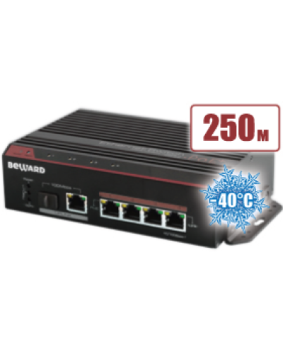 STP-411HP. Коммутатор 4-портовый. Beward в Стерлитамаке