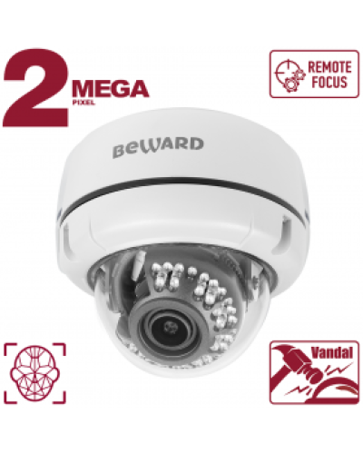 B2530DVZ. Видеокамера IP купольная. Beward в Стерлитамаке