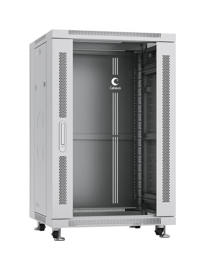 SH-05C-22U60/100 (7054c). Шкаф телекоммуникационный 19 напольный 22U. CABEUS в Стерлитамаке
