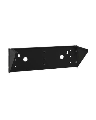 NC-3U-V-BK (12025c). Кронштейн настенный вертикальный 19 3U, цвет черный. CABEUS в Стерлитамаке