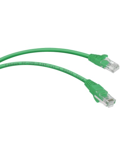 PC-UTP-RJ45-Cat.6-0.3m-GN (8682c), зелёный. Патч-корд медный. CABEUS в Стерлитамаке