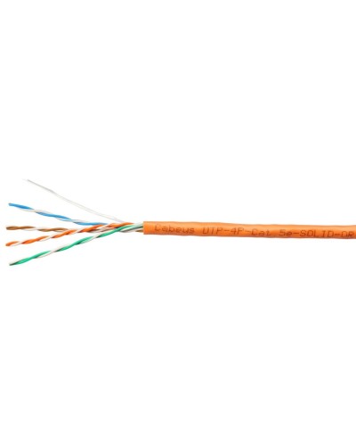 UTP-4P-Cat.5e-SOLID-OR (7253c). Кабель «витая пара» (LAN) для структурированных систем связи. CABEUS в Стерлитамаке