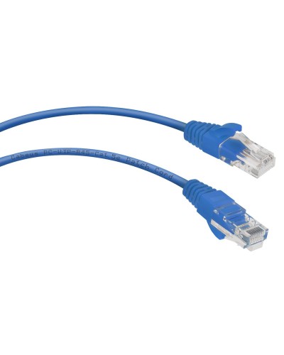 PC-UTP-RJ45-Cat.5e-0.5m-BL (7669c), синий. Патч-корд медный. CABEUS в Стерлитамаке
