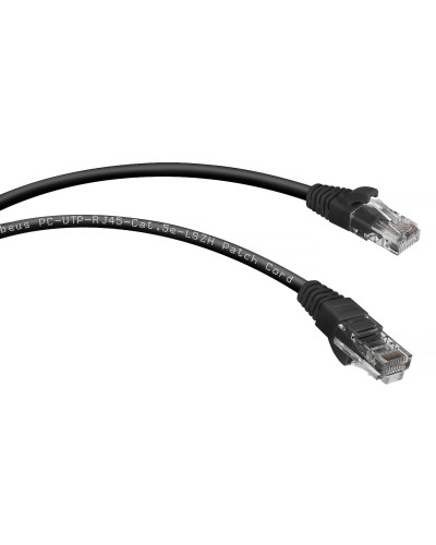 PC-UTP-RJ45-Cat.5e-0.15m-BK-LSZH (9534c), чёрный. Патч-корд медный. CABEUS в Стерлитамаке