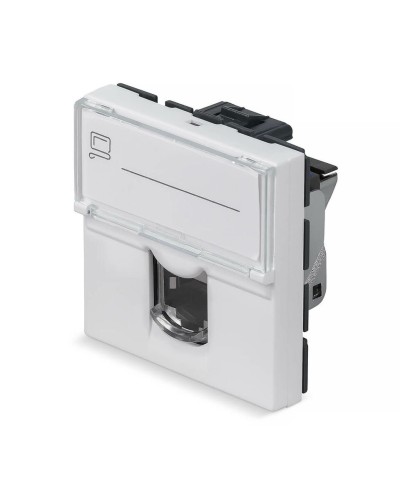 KJ-RJ45-Cat.6-SH-180T-FP-L-45 (11843c): Вставка Keystone Jack RJ-45 в Стерлитамаке