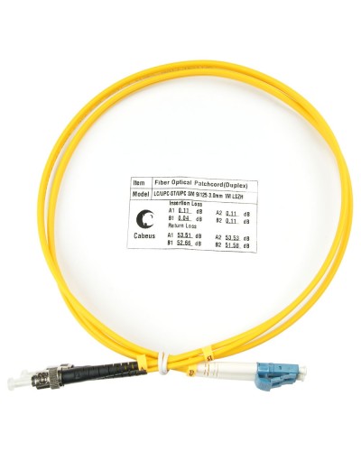 FOP(d)-9-LC-ST-1m (7524c). Патч-корд оптический. CABEUS в Стерлитамаке
