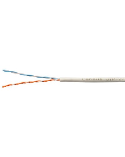 UTP-2P-Cat.5e-SOLID-GY-100 (7169c-5). Кабель «витая пара» (LAN) для структурированных систем связи. CABEUS в Стерлитамаке