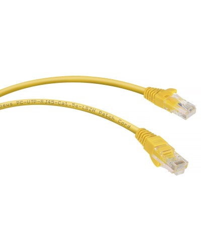 PC-UTP-RJ45-Cat.5e-3m-YL-LSZH (9500c), желтый. Патч-корд медный. CABEUS в Стерлитамаке