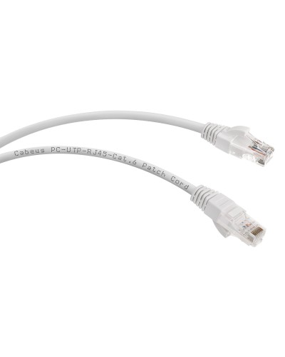 PC-UTP-RJ45-Cat.6-0.3m-WH (8668c), белый. Патч-корд медный. CABEUS в Стерлитамаке