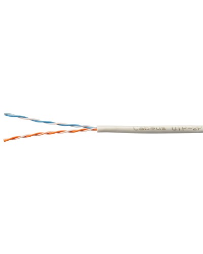 UTP-2P-Cat.5e-SOLID-GY-500 (11212c). Кабель «витая пара» (LAN) для структурированных систем связи. CABEUS в Стерлитамаке