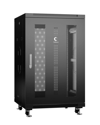 ND-05C-18U60/60-BK (8548c). Шкаф телекоммуникационный 19 напольный 18U. CABEUS в Стерлитамаке