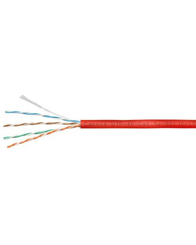 UTP-4P-Cat.5e-SOLID-LSZH-RD (9778c). Кабель «витая пара» (LAN) для структурированных систем связи. CABEUS в Стерлитамаке