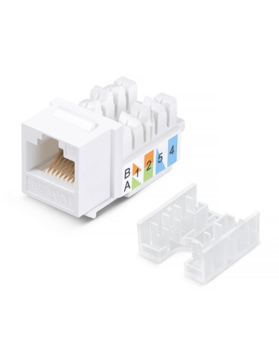 KJ-RJ45-Cat.5e-90-SW (10100c): Вставка Keystone Jack RJ-46 в Стерлитамаке