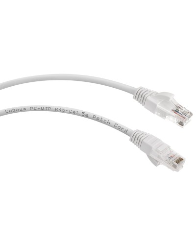 PC-UTP-RJ45-Cat.6-5m-LSZH (8881c), серый. Патч-корд медный. CABEUS в Стерлитамаке