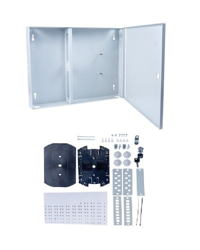 FO-WL-16-SC/2LC/FC/ST-FP-K (12302c). Бокс оптический настенный. CABEUS в Стерлитамаке