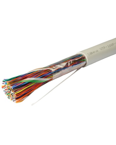 UTP-100P-Cat.3-IN (7284c). Кабель «витая пара» (LAN) для структурированных систем связи. CABEUS в Стерлитамаке