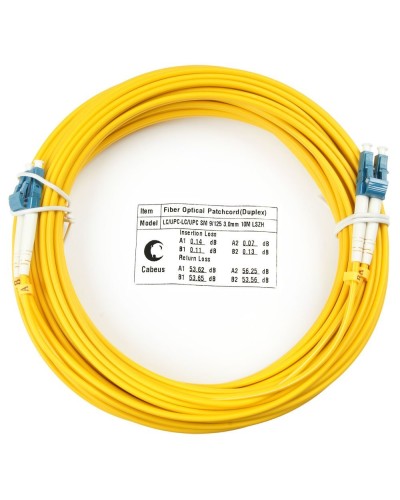 FOP(d)-9-LC-LC-25m (8341c). Патч-корд оптический. CABEUS в Стерлитамаке