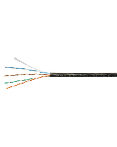 UTP-4P-Cat.5e-SOLID-LSZH-BK-100 (9781c-5). Кабель «витая пара» (LAN) для структурированных систем связи. CABEUS в Стерлитамаке