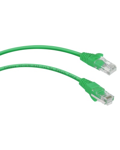PC-UTP-RJ45-Cat.5e-0.3m-GN (7659c), зелёный. Патч-корд медный. CABEUS в Стерлитамаке