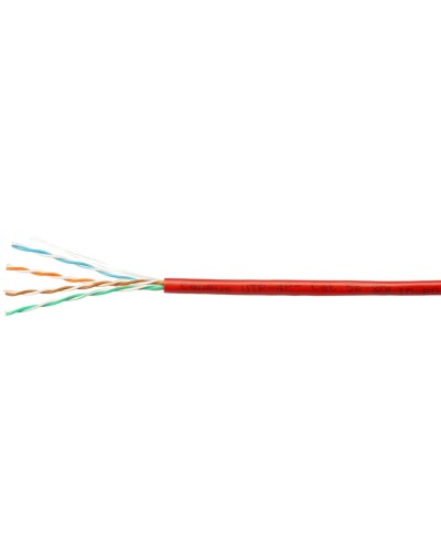 UTP-4P-Cat.5e-SOLID-RD-100 (7249c-5). Кабель «витая пара» (LAN) для структурированных систем связи. CABEUS в Стерлитамаке