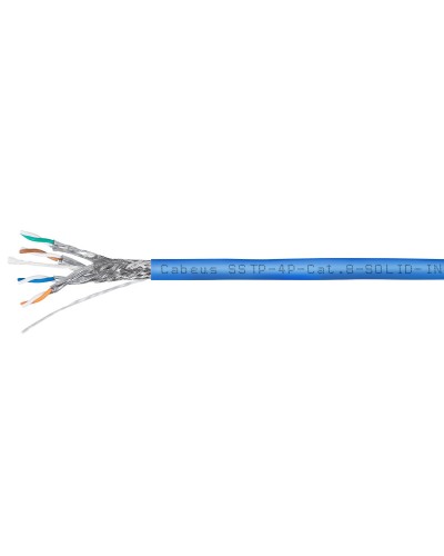 SSTP-4P-Cat.8-SOLID-IN-LSZH-BL (7750c). Кабель «витая пара» (LAN) для структурированных систем связи. CABEUS в Стерлитамаке