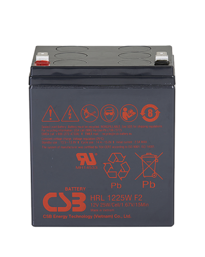 CSB HRL 1225W. Аккумулятор герметичный свинцово-кислотный. CSB в Стерлитамаке