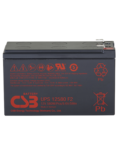 CSB UPS 12580. Аккумулятор герметичный свинцово-кислотный. CSB в Стерлитамаке