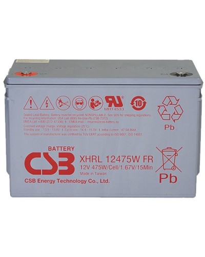 CSB XHRL 12475W FR. Аккумулятор герметичный свинцово-кислотный. CSB в Стерлитамаке