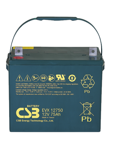 CSB EVX 12750. Аккумулятор герметичный свинцово-кислотный. CSB в Стерлитамаке