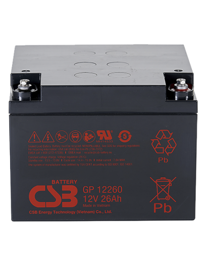CSB GP 12260. Аккумулятор герметичный свинцово-кислотный. CSB в Стерлитамаке
