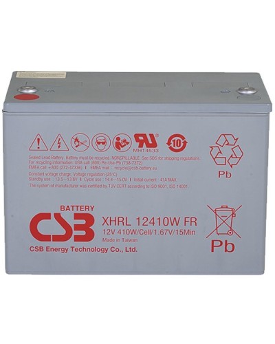 CSB XHRL 12410W FR. Аккумулятор герметичный свинцово-кислотный. CSB в Стерлитамаке