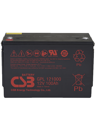 CSB GPL 121000. Аккумулятор герметичный свинцово-кислотный. CSB в Стерлитамаке