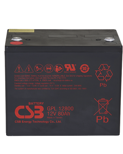CSB GPL 12800. Аккумулятор герметичный свинцово-кислотный. CSB в Стерлитамаке