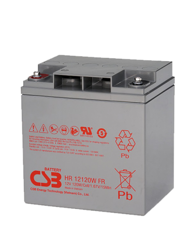 CSB HR 12120W FR. Аккумулятор герметичный свинцово-кислотный. CSB в Стерлитамаке