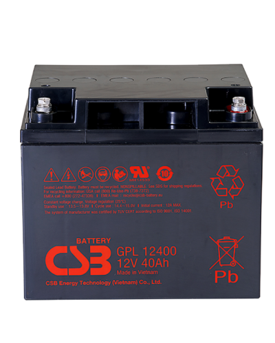 CSB GPL 12400. Аккумулятор герметичный свинцово-кислотный. CSB в Стерлитамаке