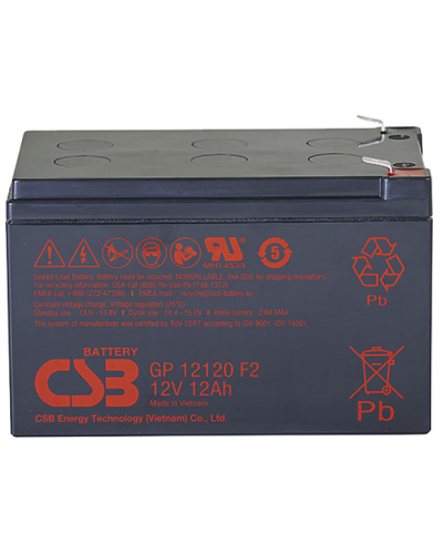 CSB GP 12120. Аккумулятор герметичный свинцово-кислотный. CSB в Стерлитамаке