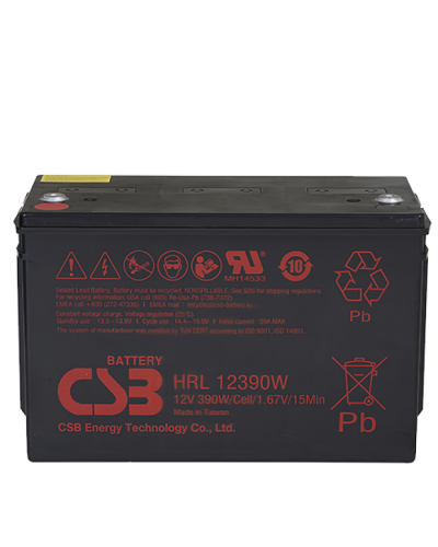 CSB HRL 12390W FR. Аккумулятор герметичный свинцово-кислотный. CSB в Стерлитамаке