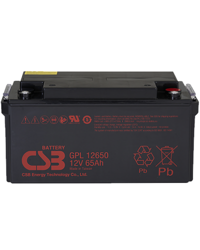 CSB GPL 12650. Аккумулятор герметичный свинцово-кислотный. CSB в Стерлитамаке