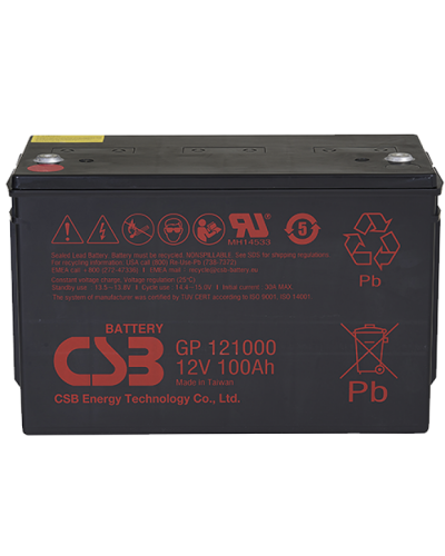 CSB GP 121000. Аккумулятор герметичный свинцово-кислотный. CSB в Стерлитамаке