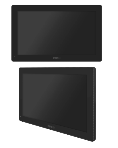 CTV-IM1030W Cloud 10 B (чёрный). Монитор домофона цветной. CTV в Стерлитамаке
